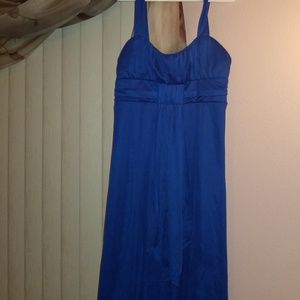 Size L blue dress